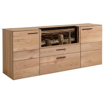 Runa Sideboard With Bark In Centre